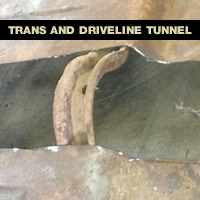 old tunnel cut out
