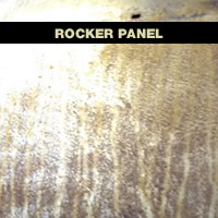 ready to start cutting out rusty rocker